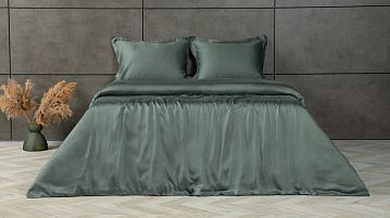 Комплект постельного белья без простыни Tencel (Тенсел) Зеленый чай